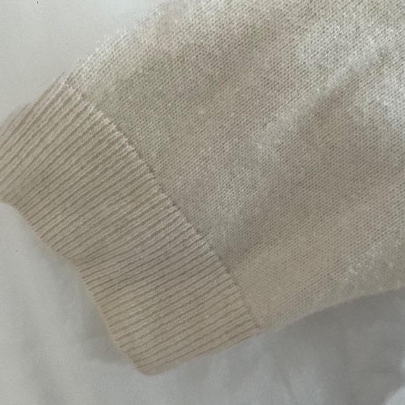 Talbots Women’s Ivory Charming Cashmere Cardigan - Picture 4 of 6